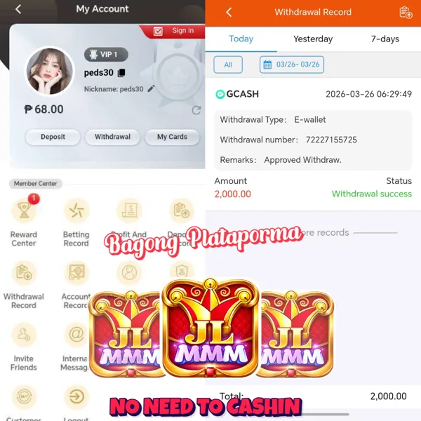 JLMMM Bonus Member Baru 100%